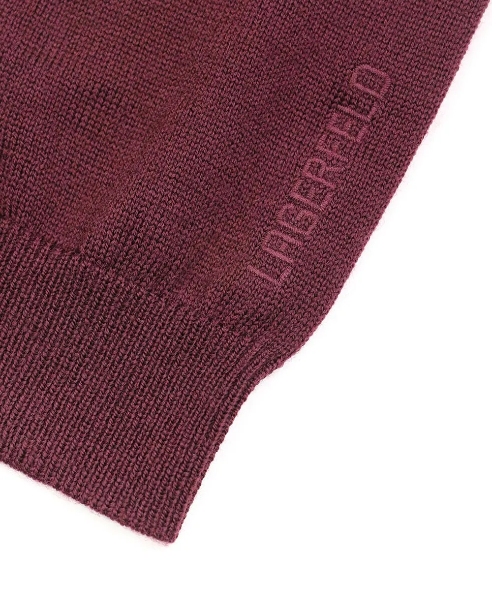 Long-Sleeved Knitted Pullover