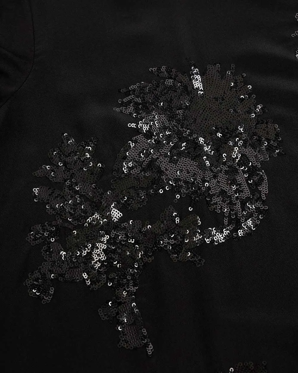 Sequined Long Sleeved T-Shirt