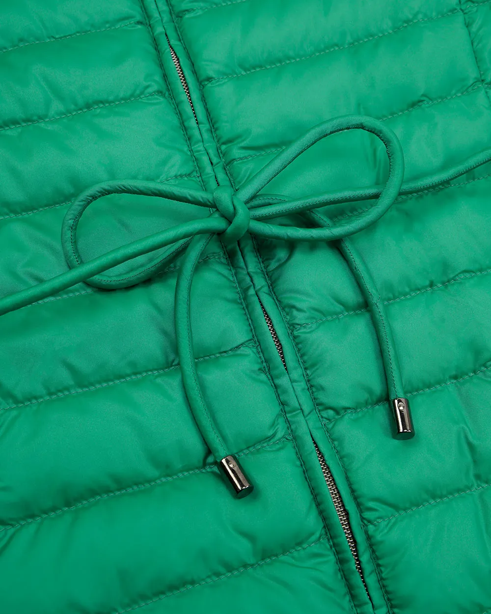 Hooded Quilted Down Jacket