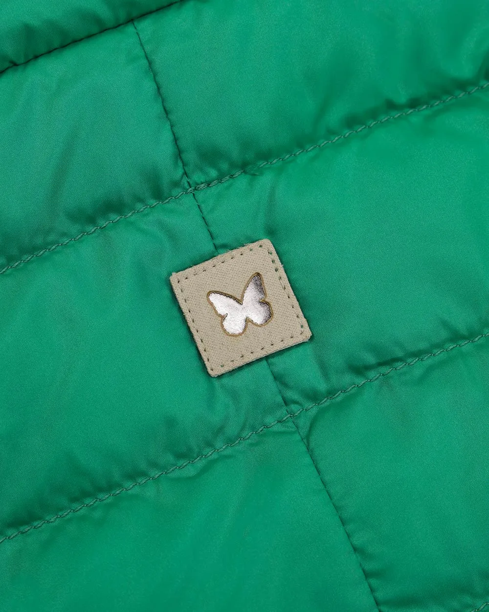 Hooded Quilted Down Jacket