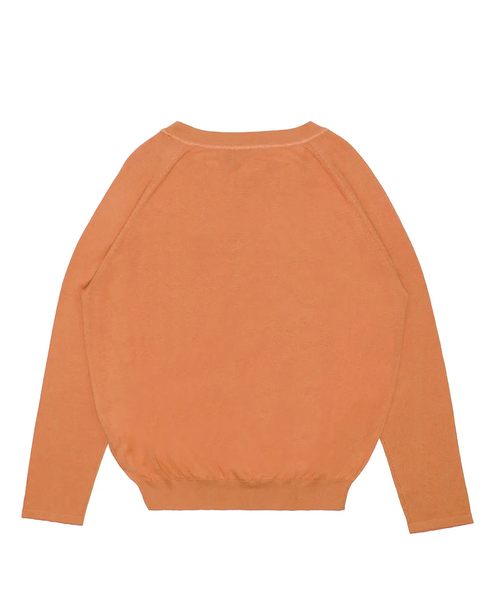 Round Collar Long Sleeve Sweater