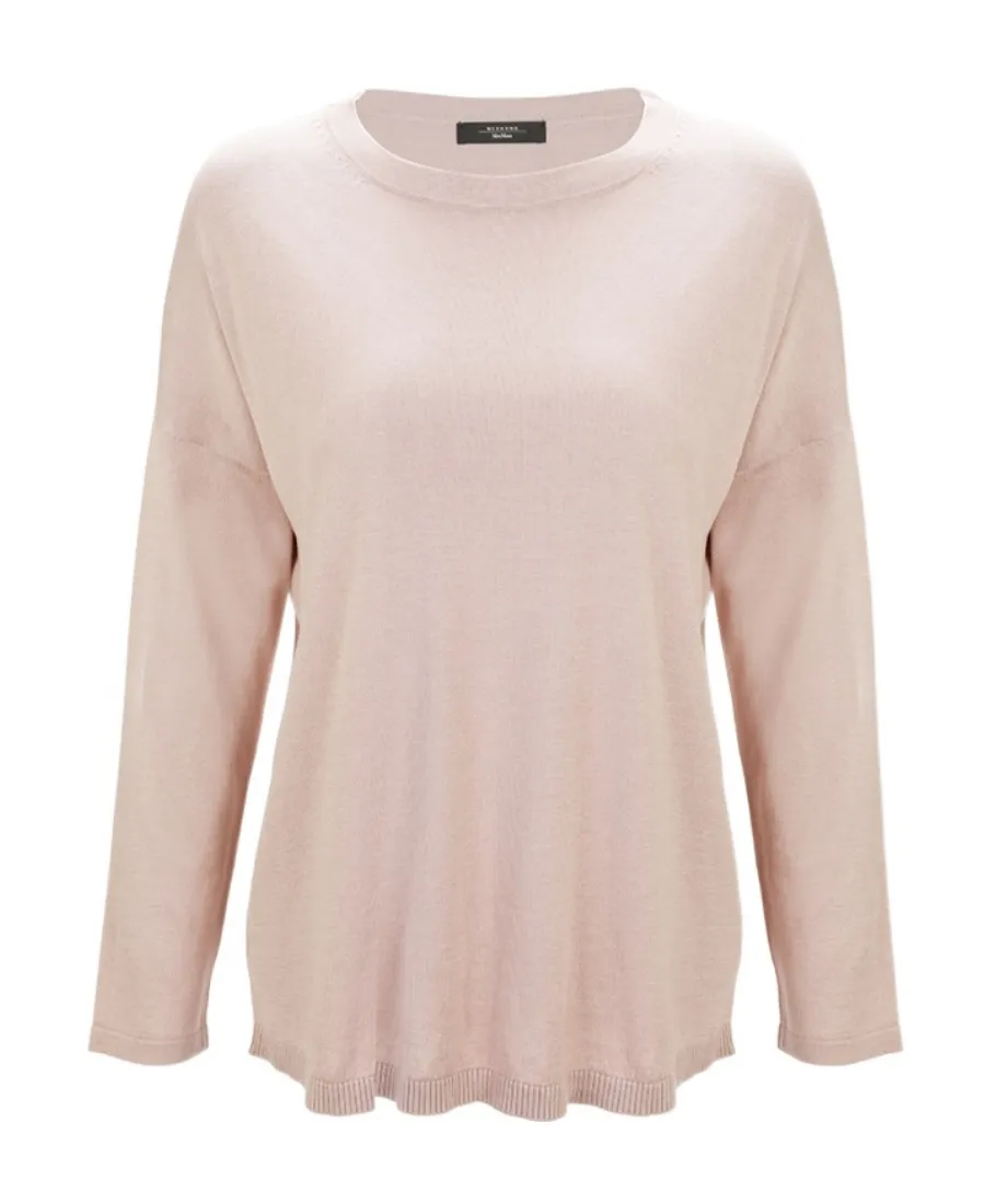 Round-Neck Long-Sleeved Pullover