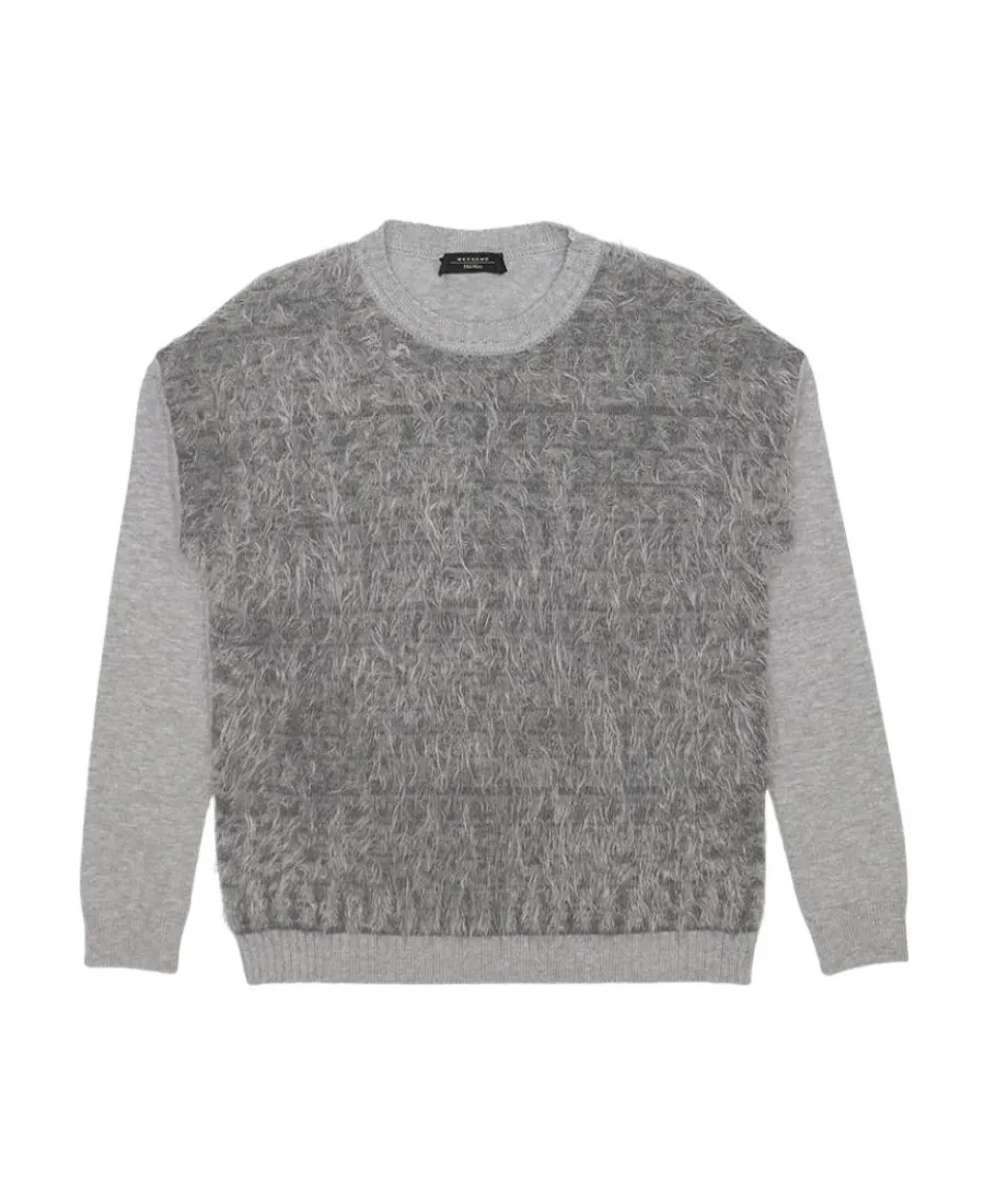 Round-Neck Long-Sleeved Pullover