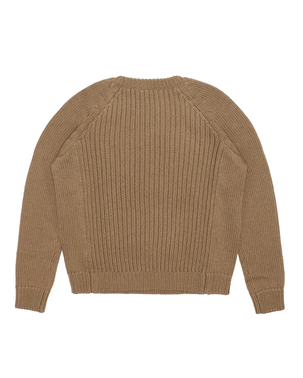 Round Neck Long-Sleeved Sweater