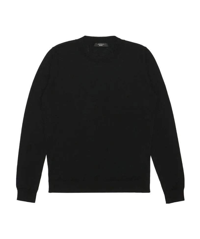 Round-Neck Long-Sleeved Pullover