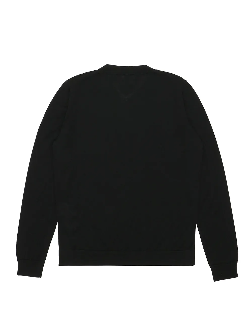 Round-Neck Long-Sleeved Pullover