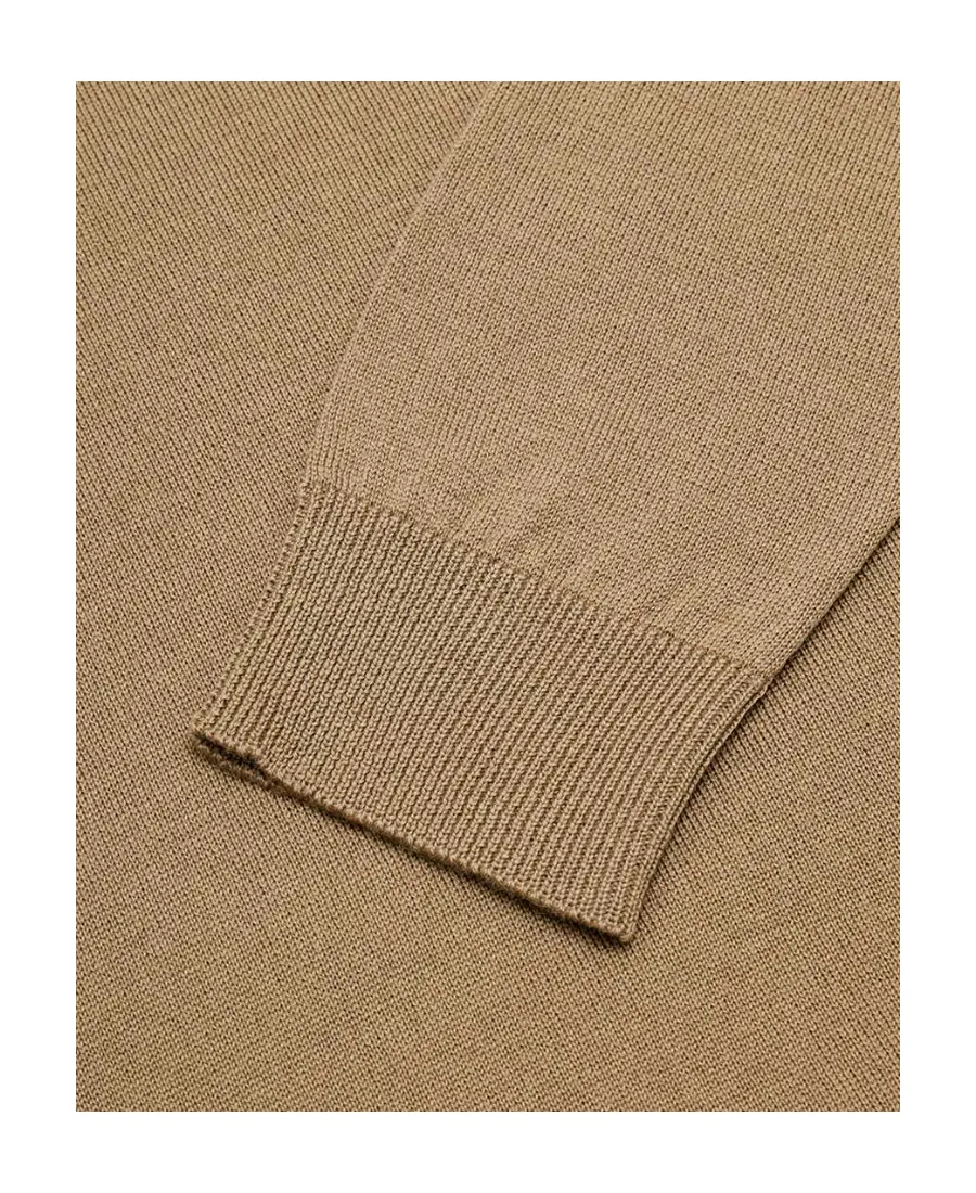 Round-Neck Long-Sleeved Pullover