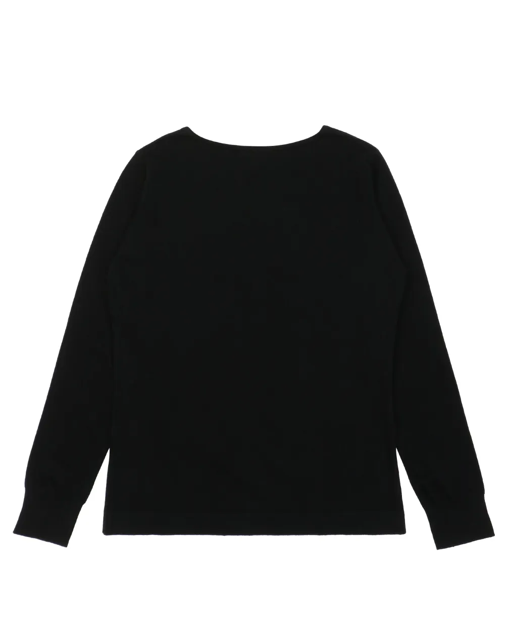 Round-Neck Long-Sleeved Pullover