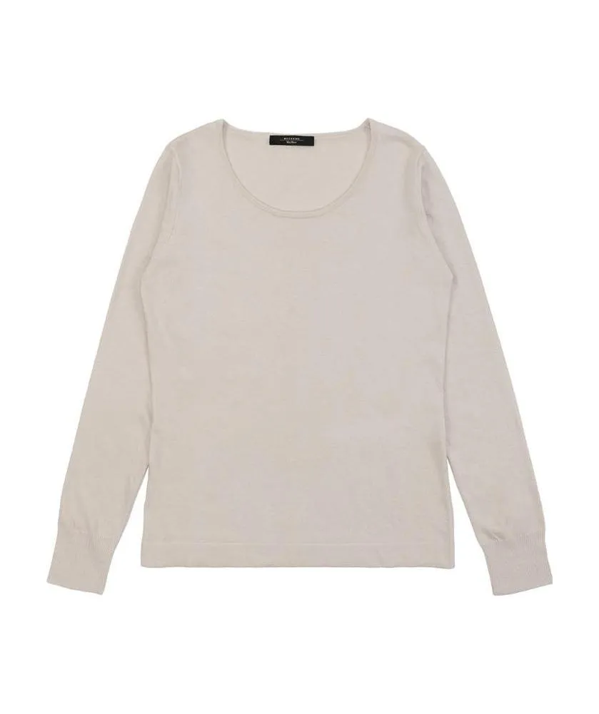 Round-Neck Long-Sleeved Pullover