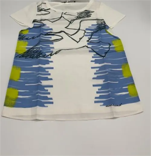 Printed T-Shirt With Round Neck