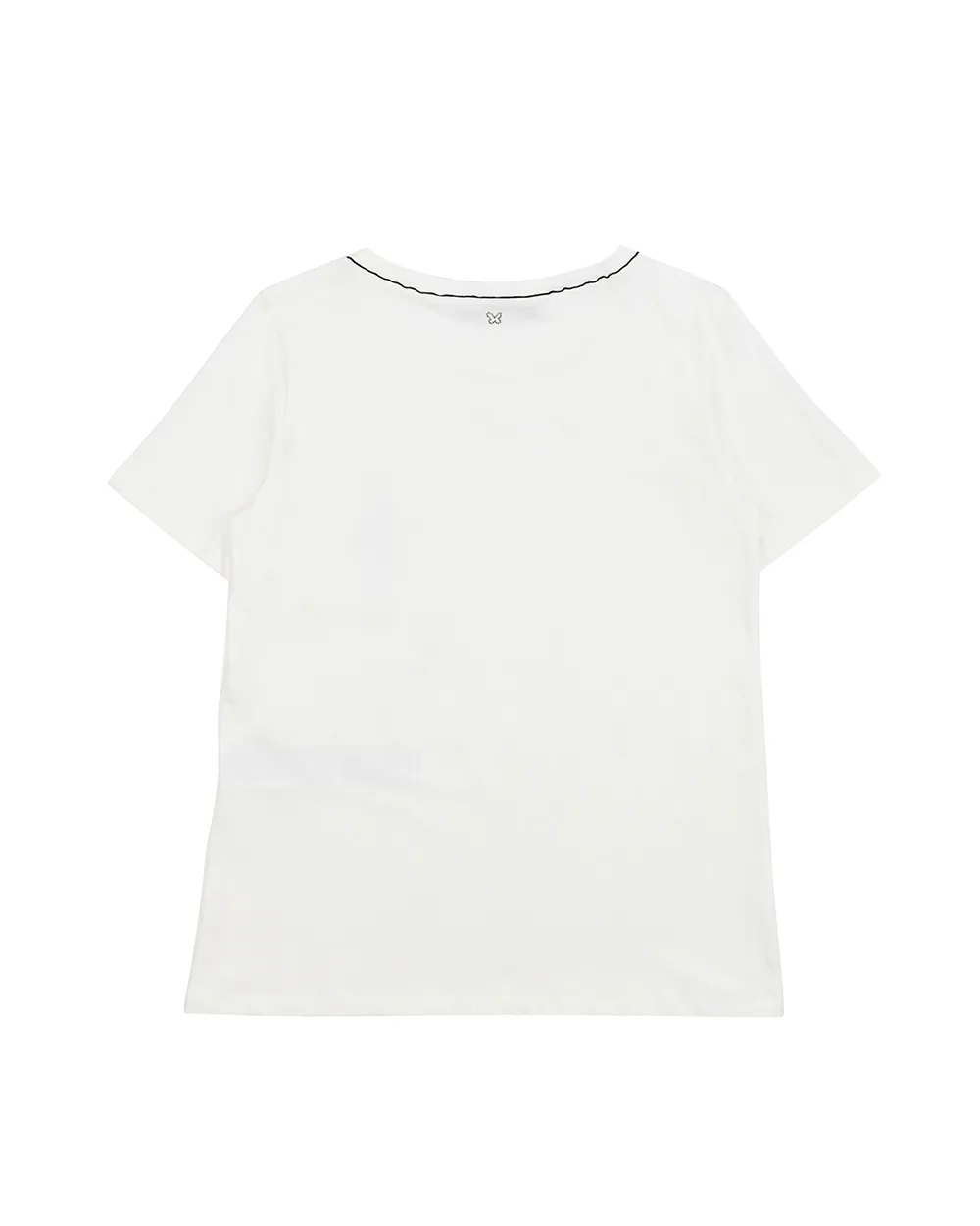 T-Shirt With Round Neck And Short Sleeves