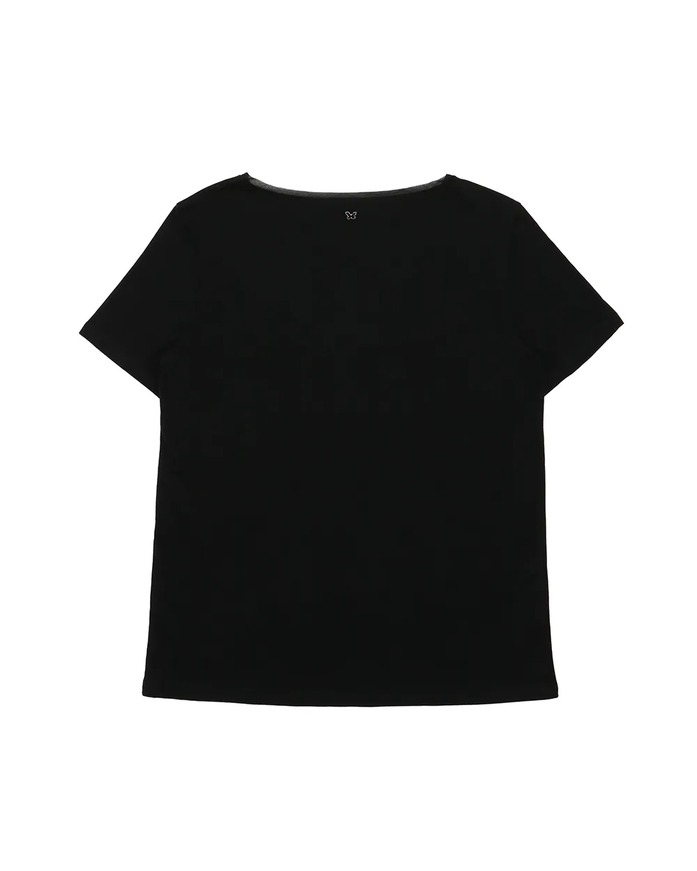 T-Shirt With Round Neck And Short Sleeves