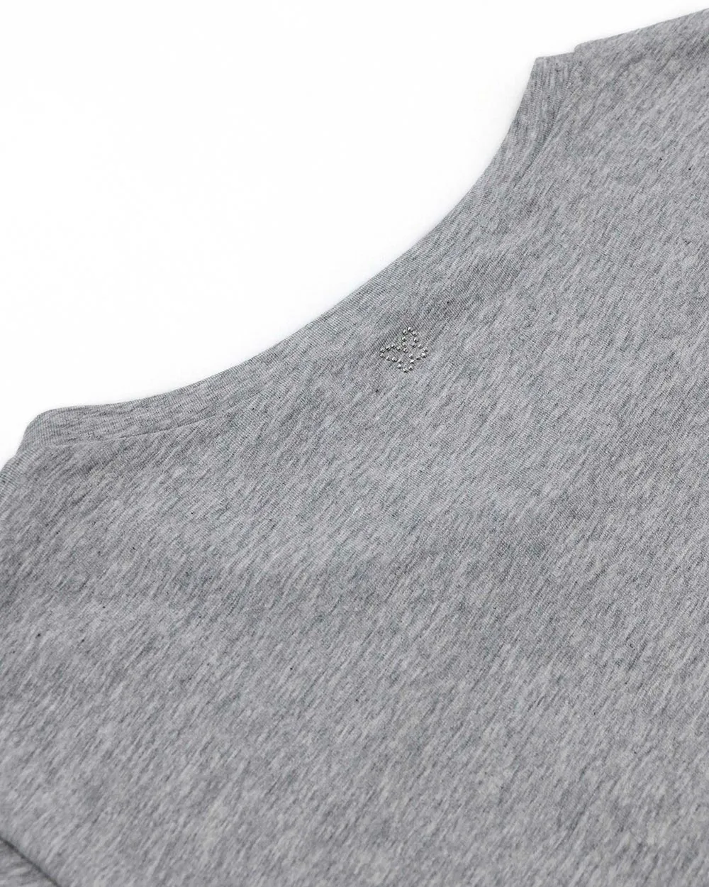 T-Shirt With Round Neck And Short Sleeves