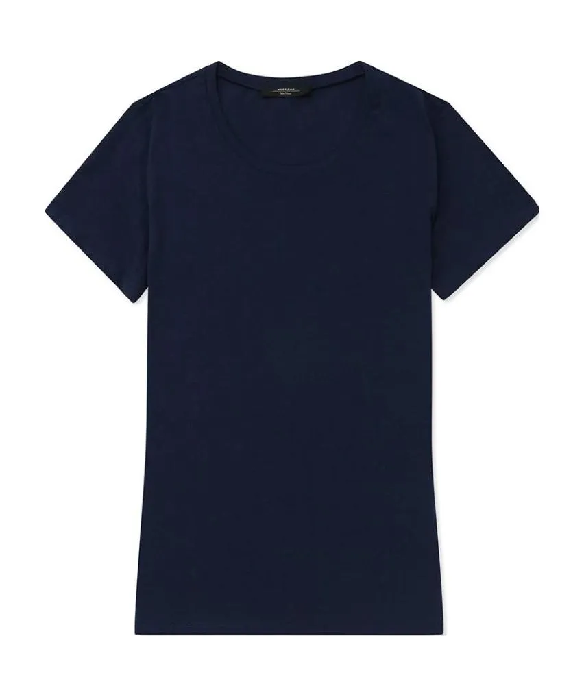 T-Shirt With Round Neck And Short Sleeves