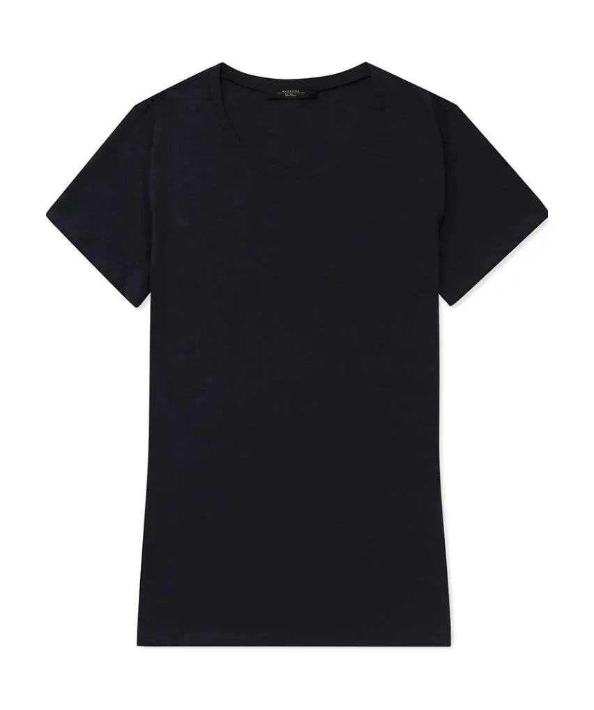 T-Shirt With Round Neck And Short Sleeves