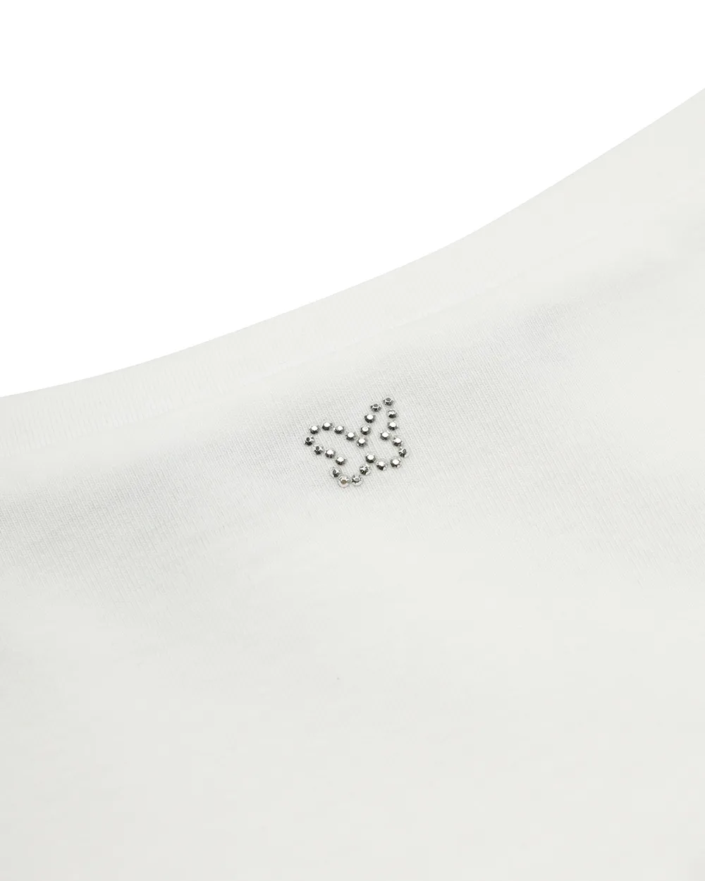 T-Shirt With Round Neck And Long Sleeves