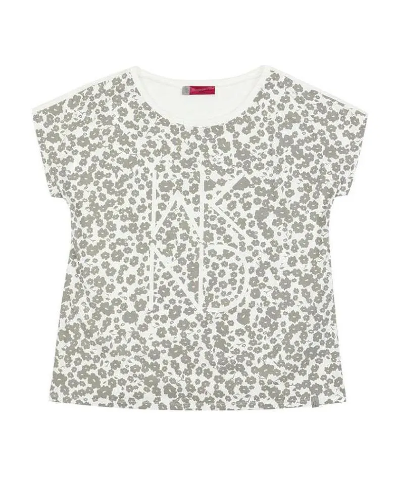Printed T-Shirt With Round Neck