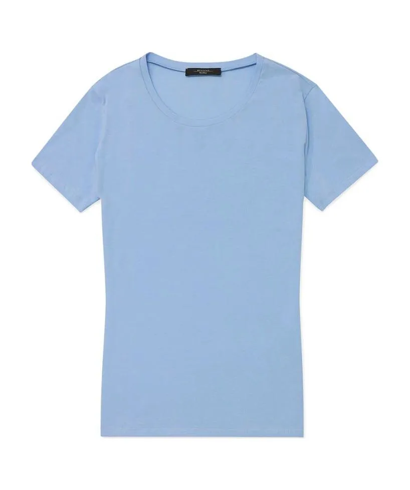 T-Shirt With Round Neck And Short Sleeves