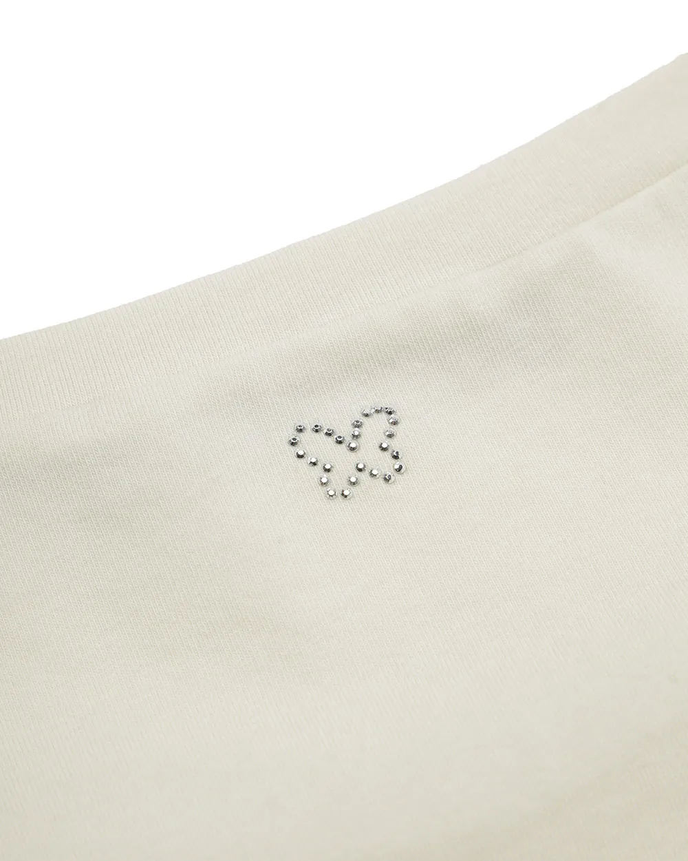 Round Neck Embroidered T-Shirt