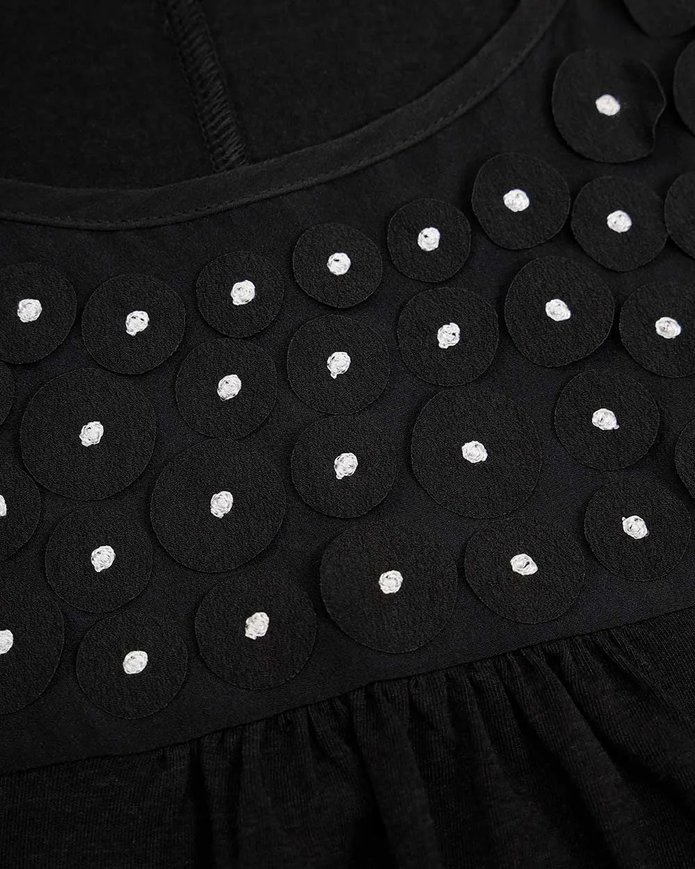 Round-Necked Sleeveless Dress