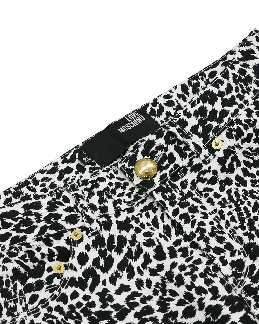 Leopard Print Jeans