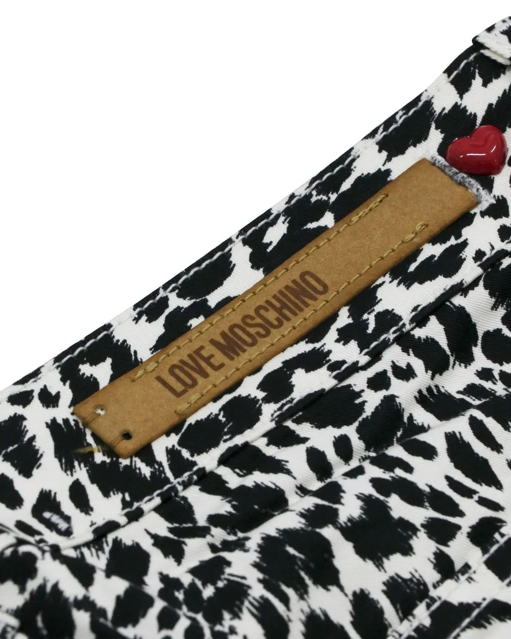 Leopard Print Jeans