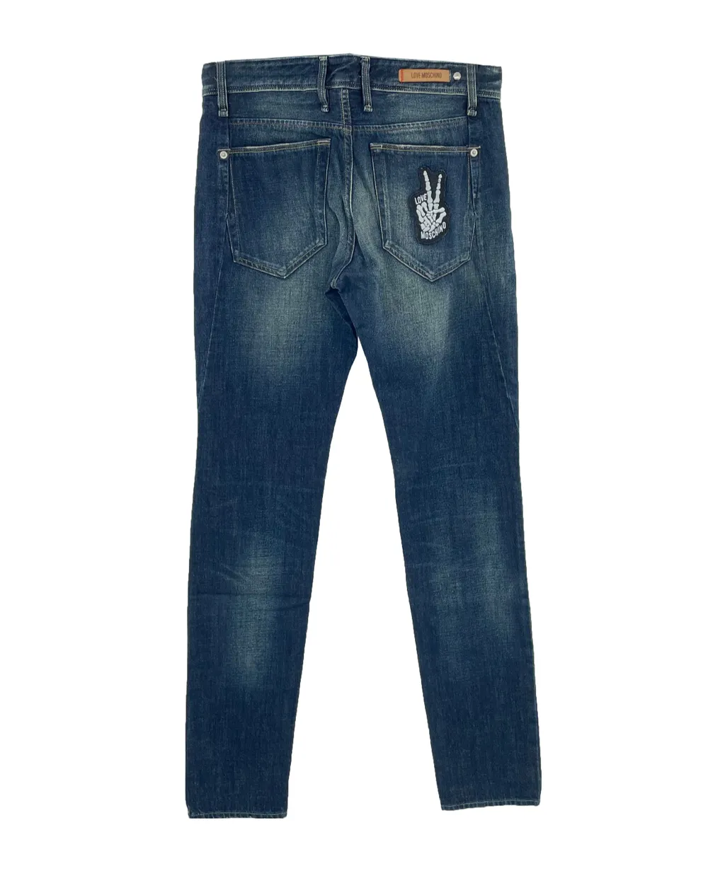 Five-Pocket Denim Trousers