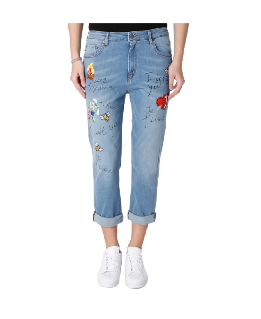 Printed Jeans