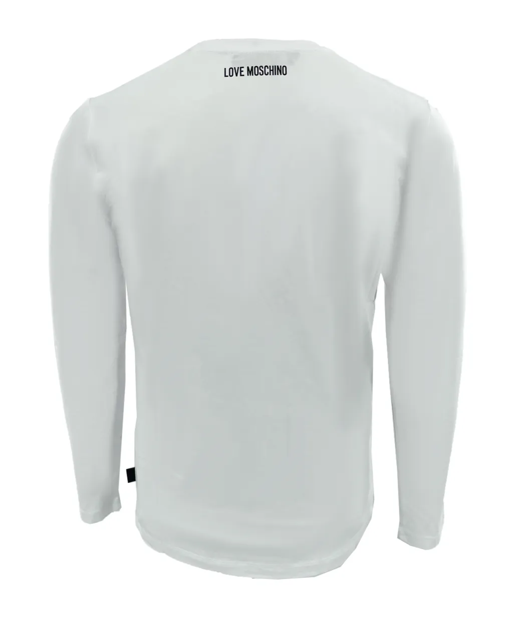 Round Collar And Long-Sleeved T-Shirt
