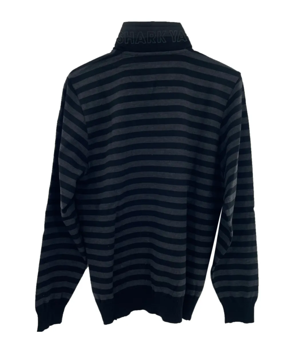 Striped Long-Sleeved Sweater