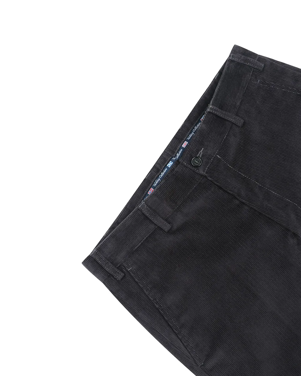 Casual Pants With Logo Affixed