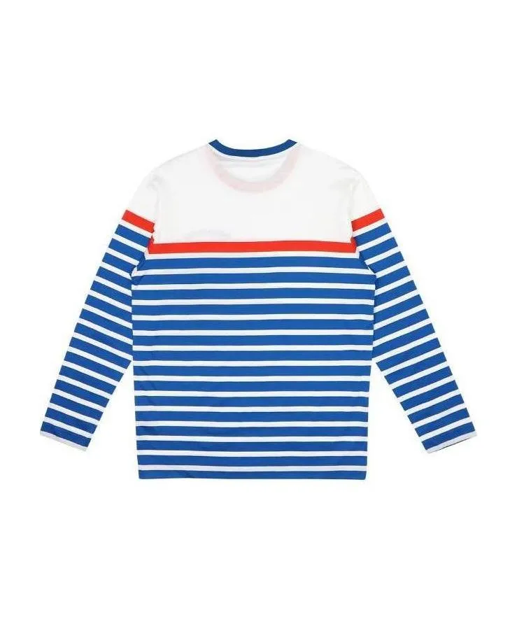 Logo Striped Long-Sleeved T-Shirt