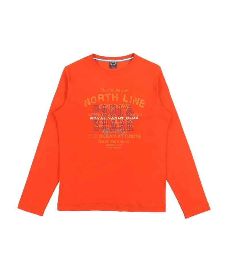Logo Printed Long-Sleeved T-Shirt