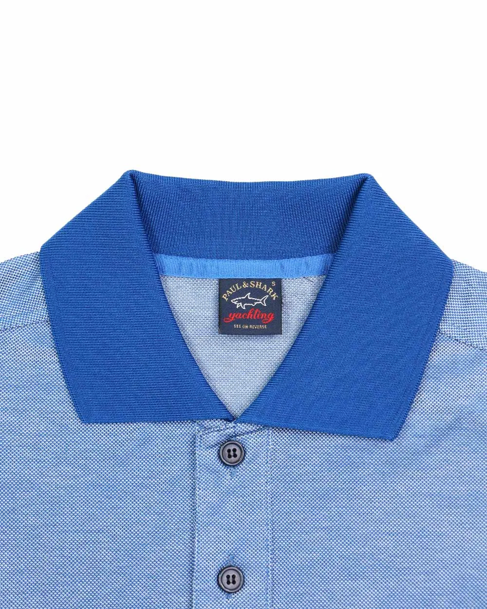 Polo Shirt With Logo Sticker
