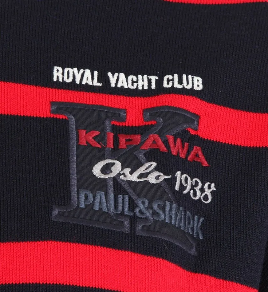 Black Striped Pullover