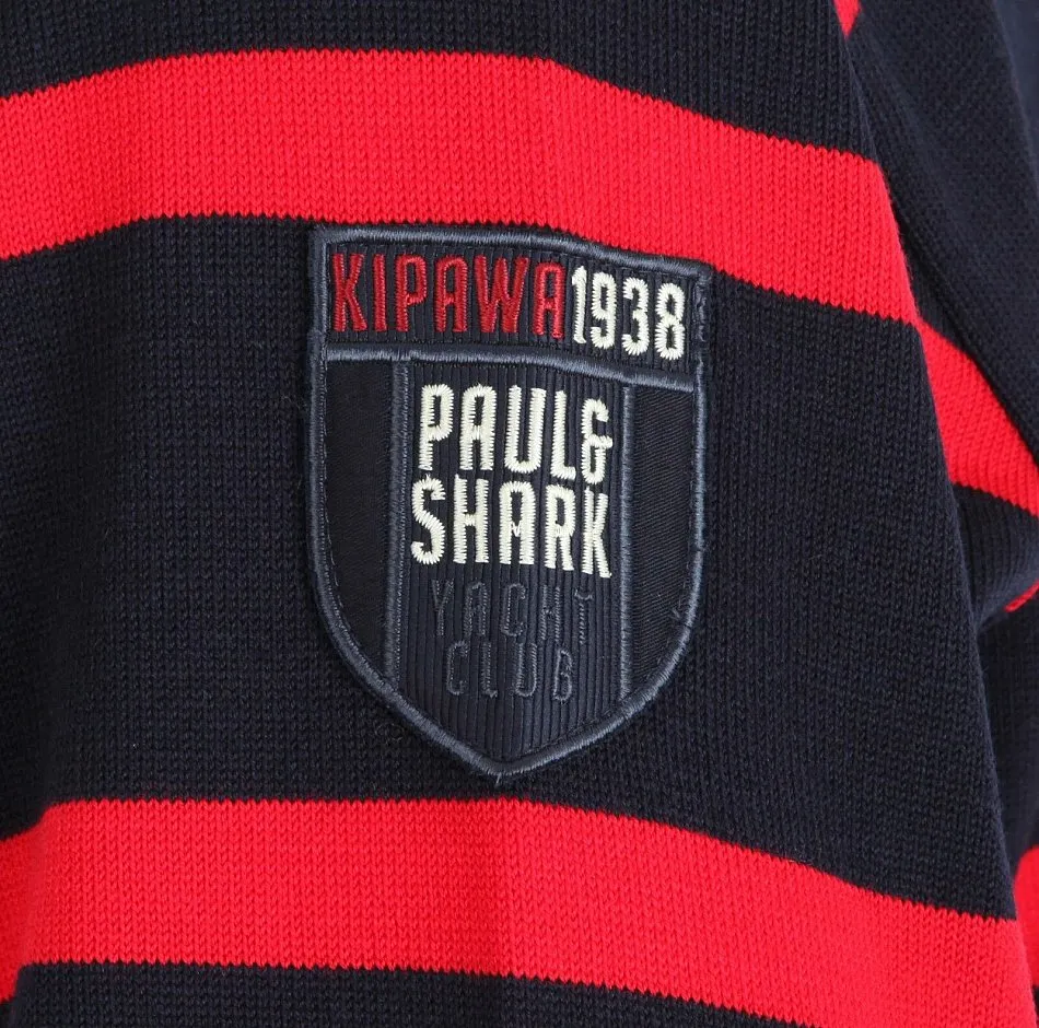 Black Striped Pullover