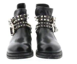 Black Logo Boots