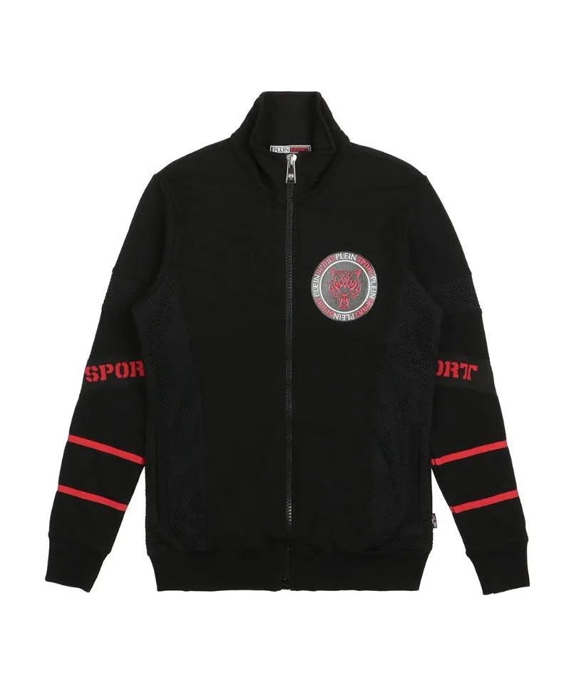 Logo Sticker Casual Jacket
