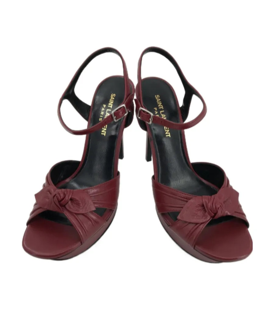 Logo High-Heeled Sandals