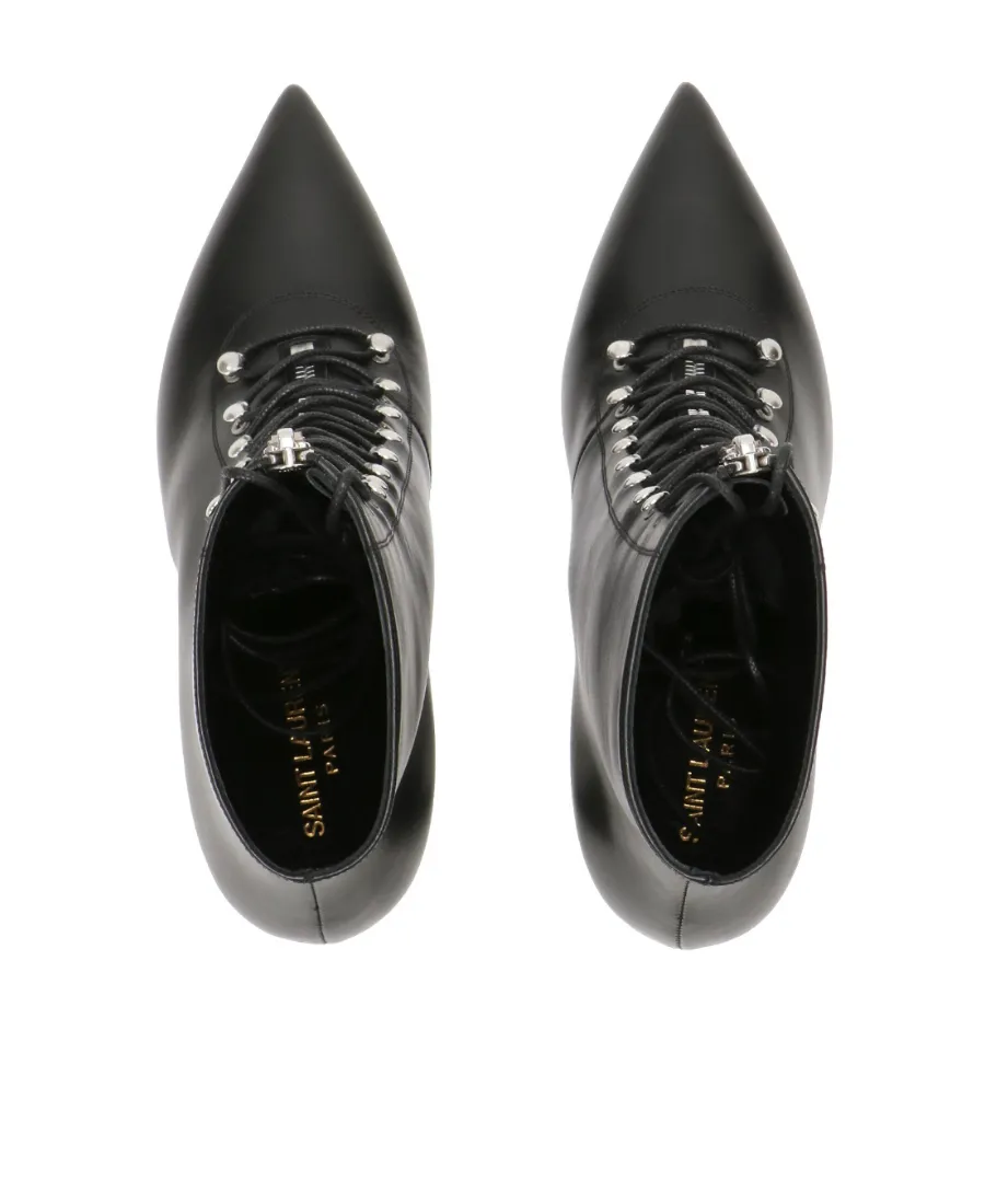 Logo High-Heeled Short Boots