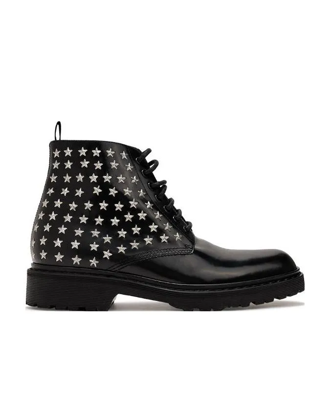 Black Lacing Ankle Boots