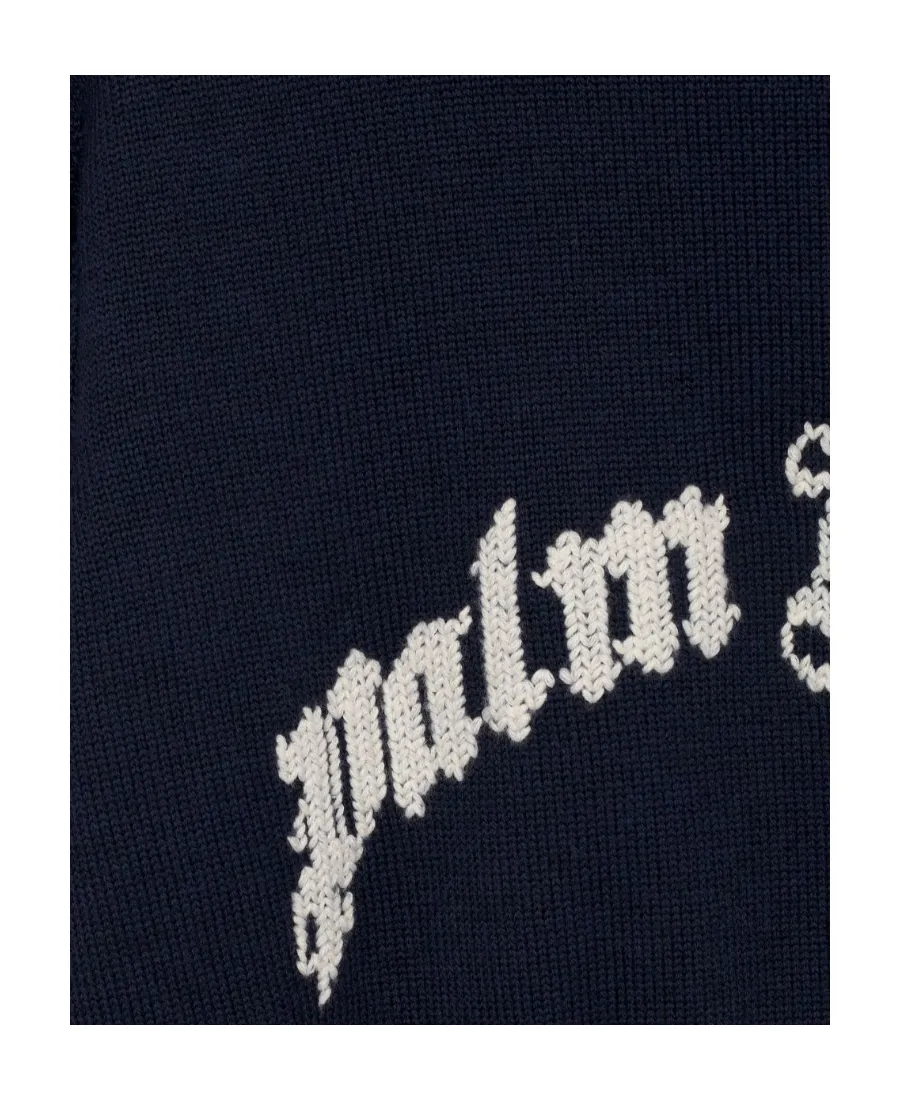 Logo-Print Wool Jumper