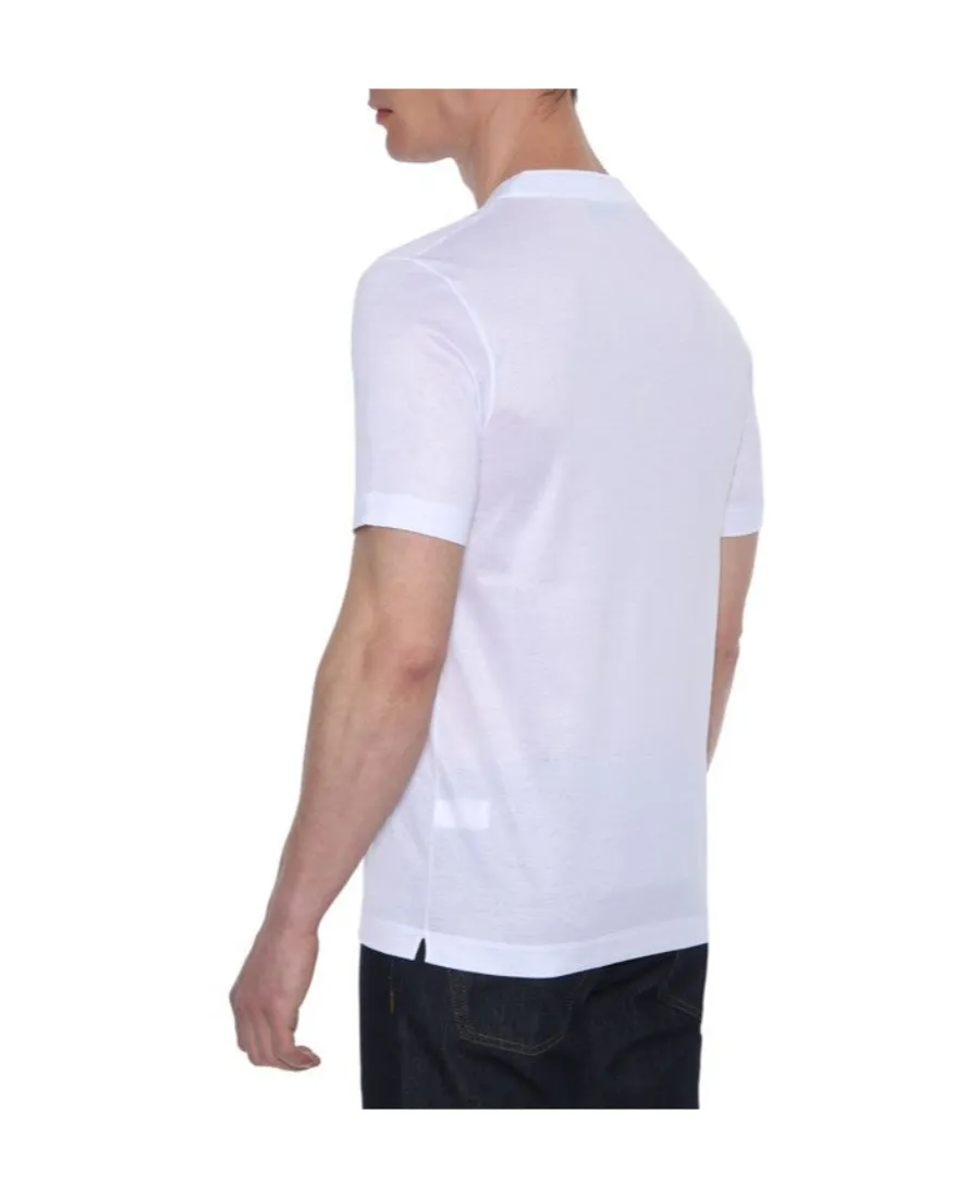Plain Knitted Cotton T-Shirt