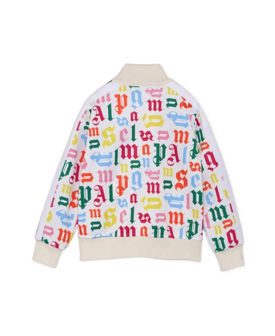 Monogram-Print Track Jacket
