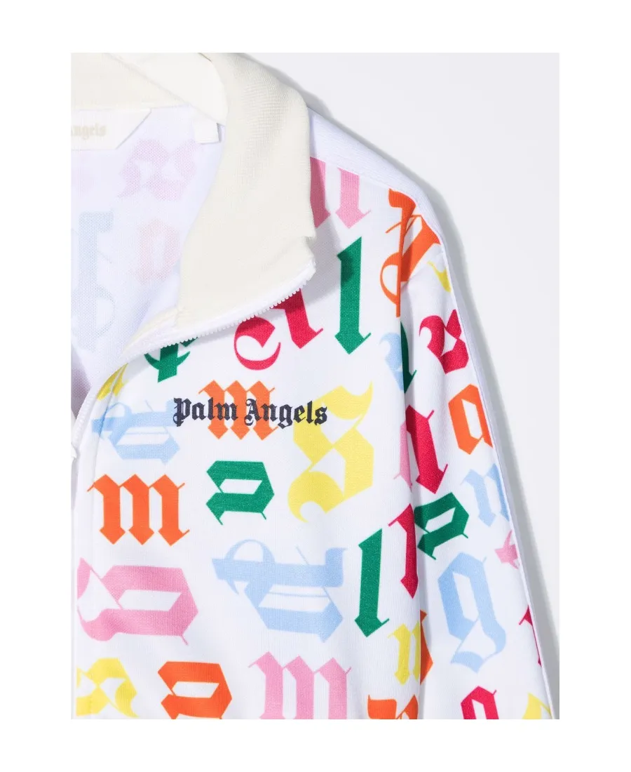 Monogram-Print Track Jacket