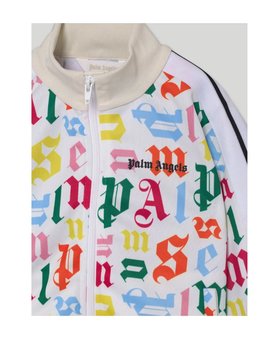 Monogram-Print Track Jacket