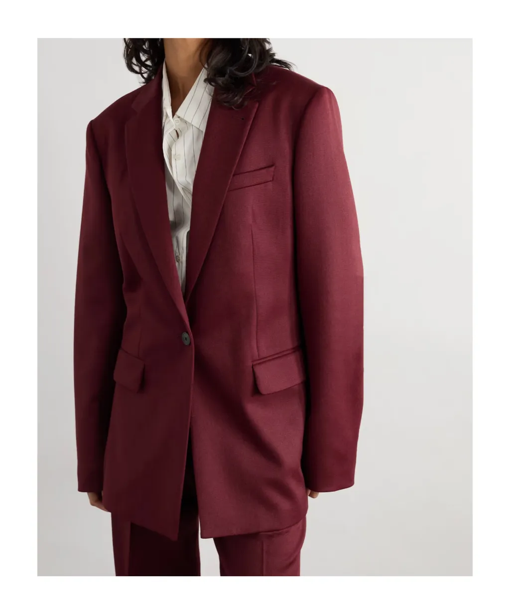 Long-Sleeved Suit Jacket