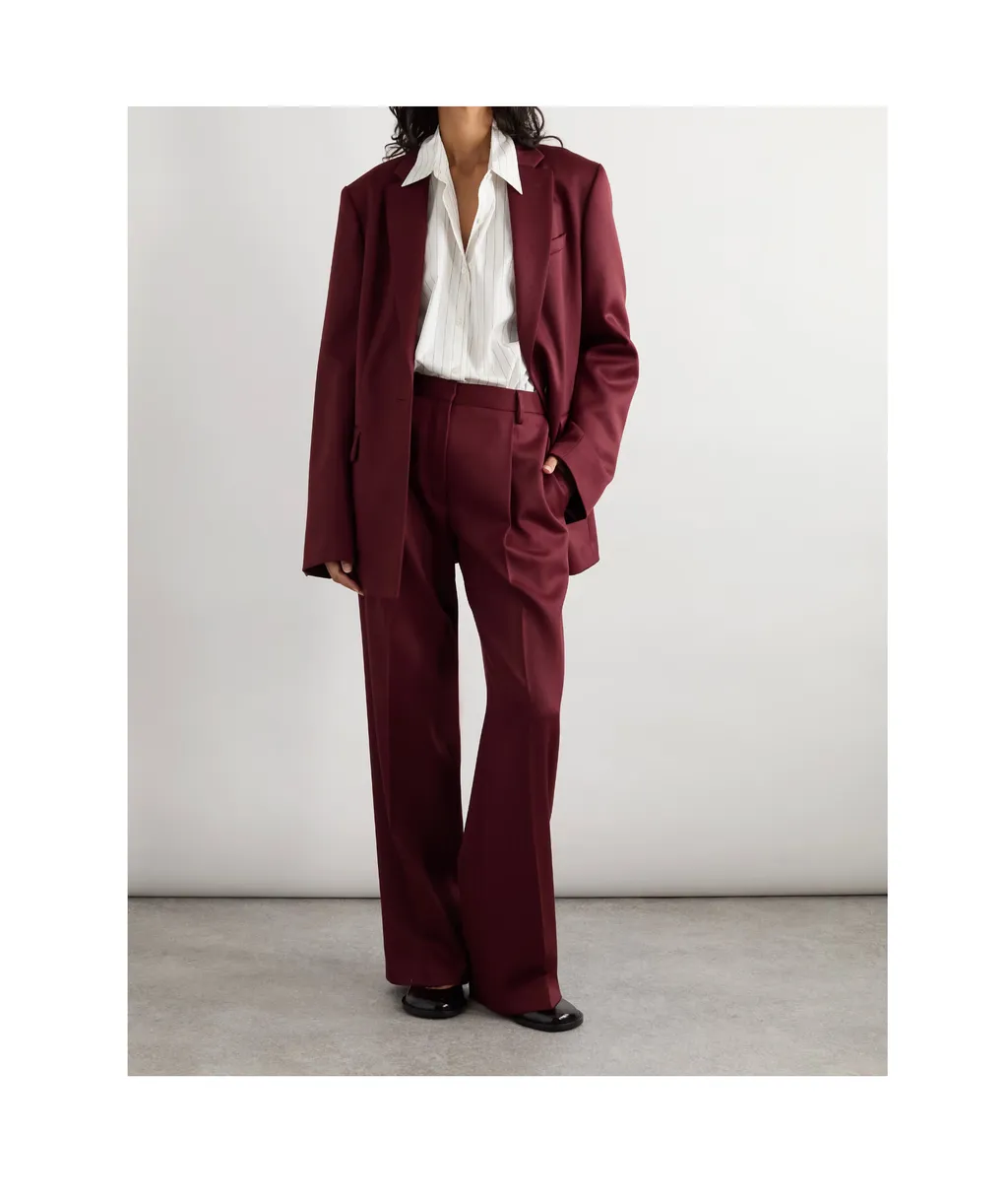 Long-Sleeved Suit Jacket