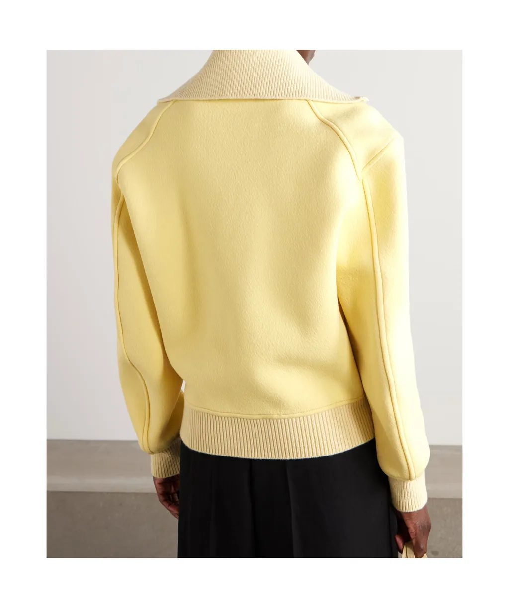 Oversized Wool-Blend Sweatshirt