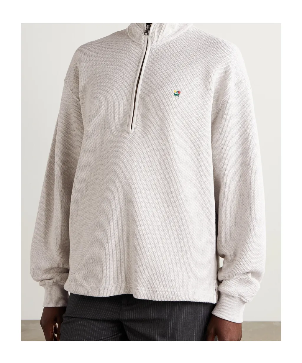Embroidered Cotton Sweatshirt
